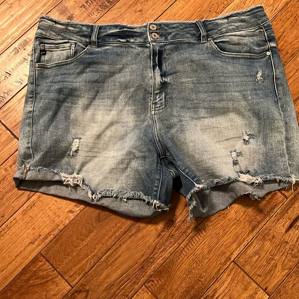 KanCan jean shorts.  Size plus 24